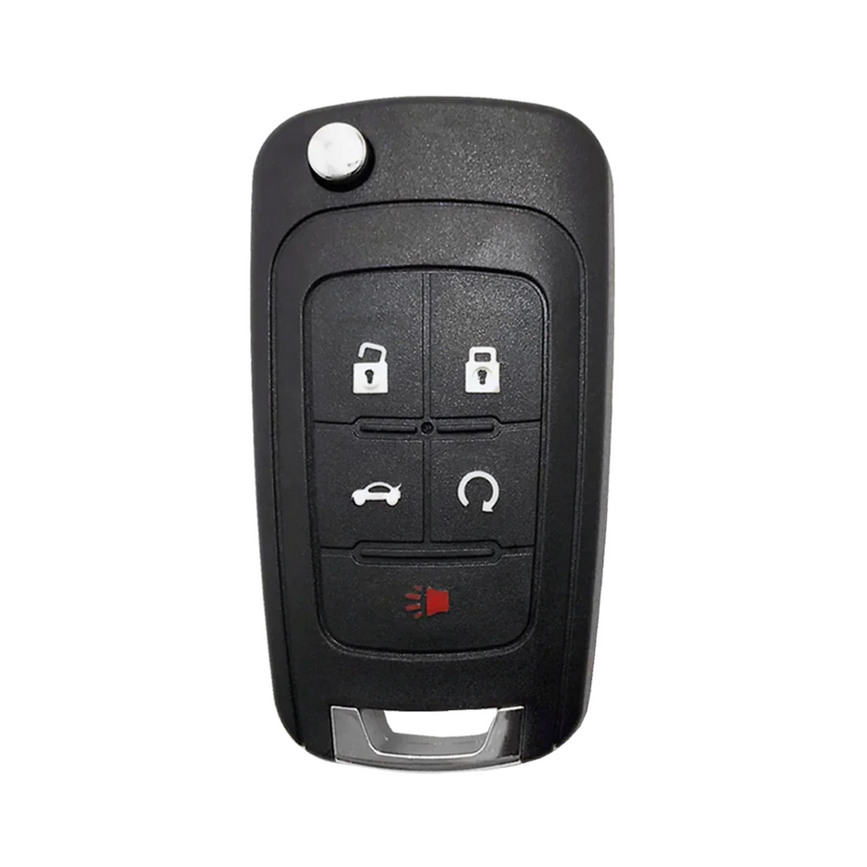 Chevrolet 2011-2017 5-Button PEPS Remote Head Key w/Remote Start