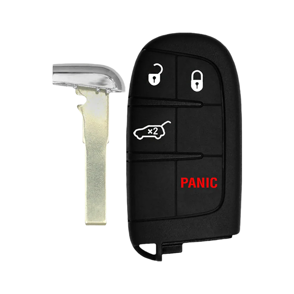 Jeep Compass 2017-2021 4-Button Smart Key w/Hatch