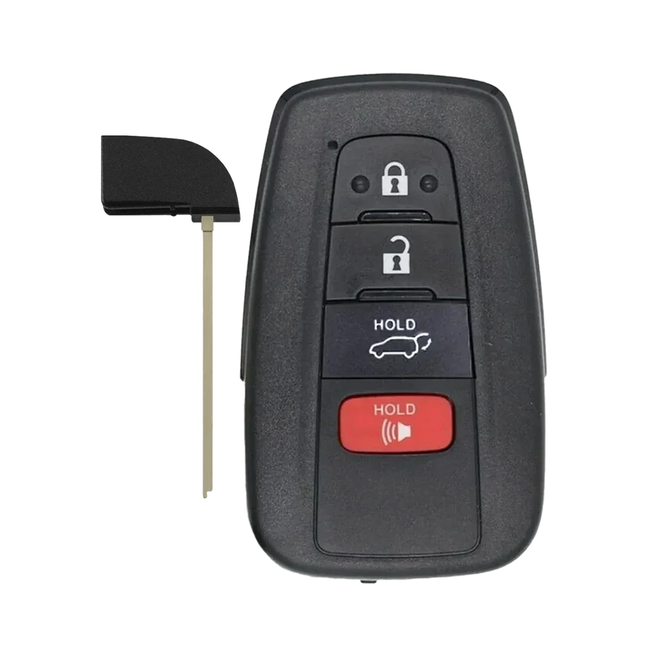 Toyota Highlander 2021-2022 4-Button Smart Key w/Hatch