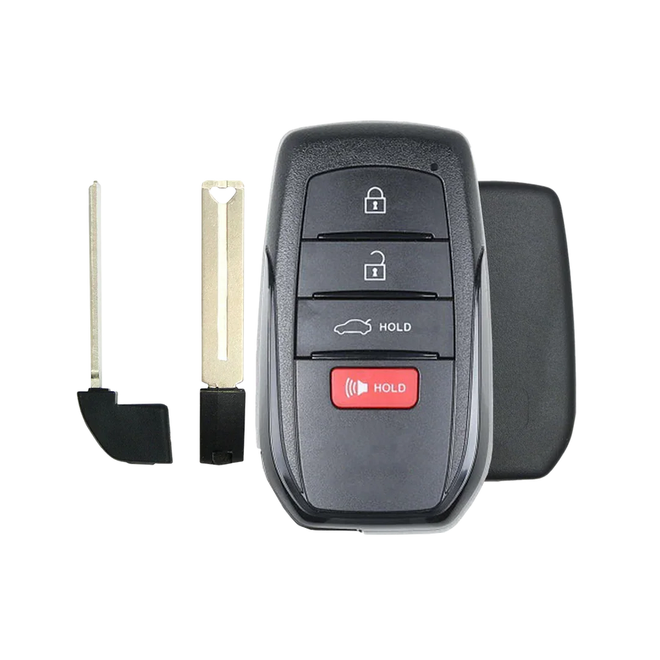 Toyota Corolla 2023 4-Button Smart Key w/Trunk