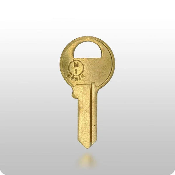 M1 | 1092 Master 4-Pin Padlock Key - Brass [10 Pack]