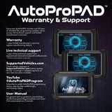 XTOOL USA - XT-G2 - 1YR - AutoProPAD G2, G2 Turbo, and BASIC (Version 2) Annual Subscription [1-Year Updates, Server Access, and Tech Support]