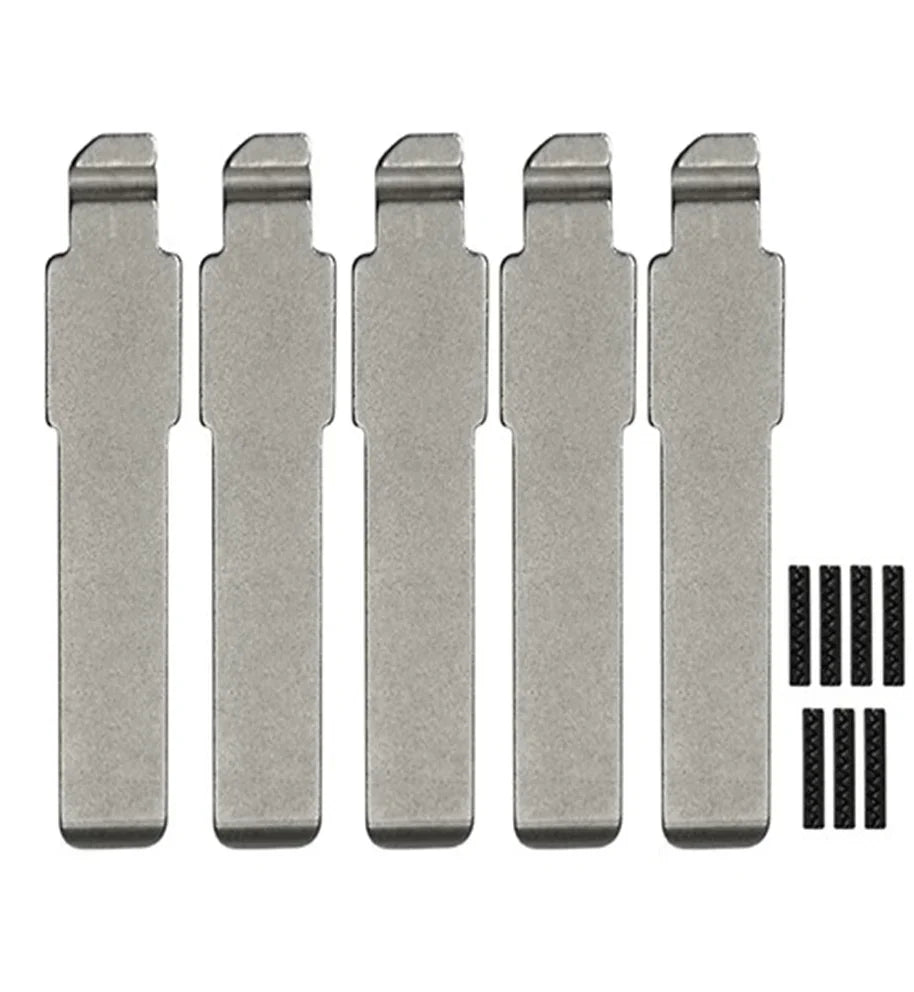 Fiat SIP37T - Flip Key Blade w/Roll Pins for OEM Remotes (5 Pack)
