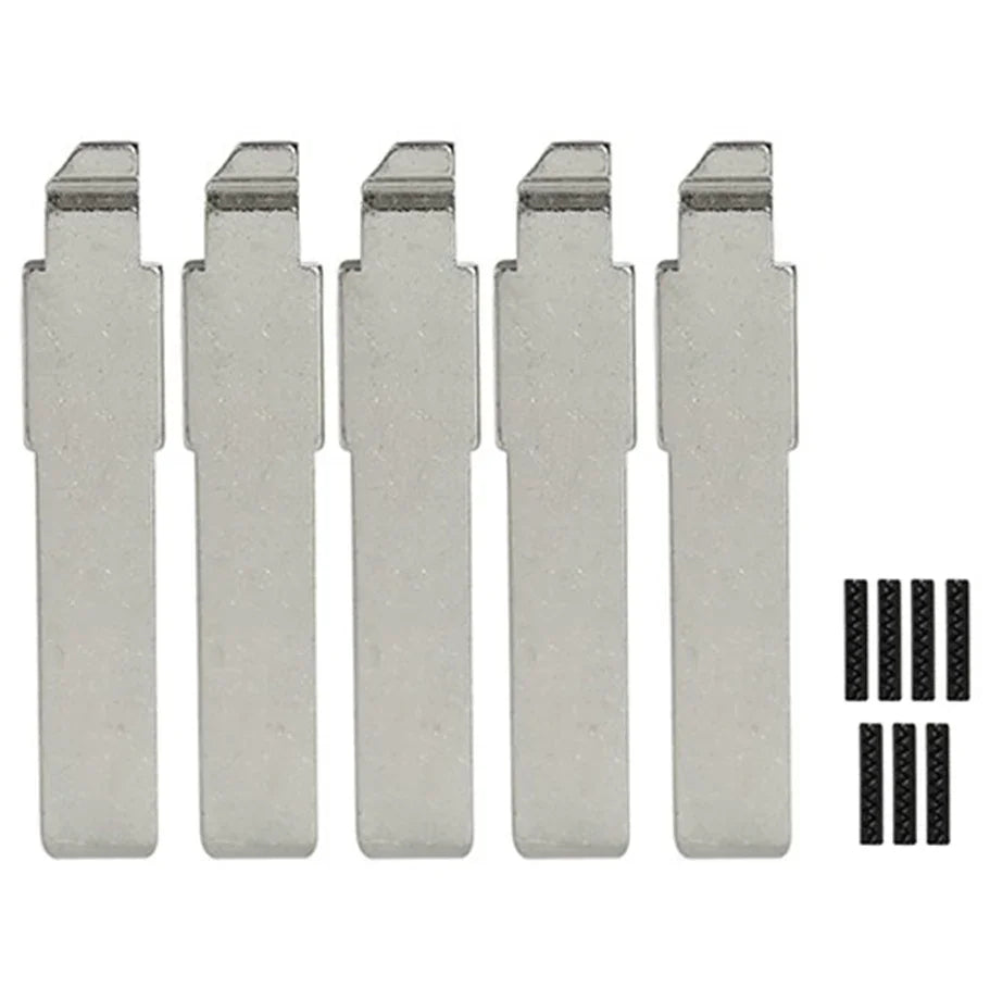 Chrysler/Fiat SIP22 - Flip Key Blade w/Roll Pins for OEM Remotes (5 Pack)