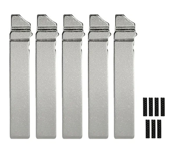 VW HU162R - Flip Key Blade w/Roll Pins (5 Pack)