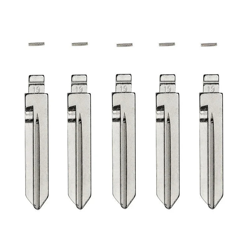Ford H75 - Flip Key Blade w/Roll Pins for Xhorse Remotes (5 Pack)