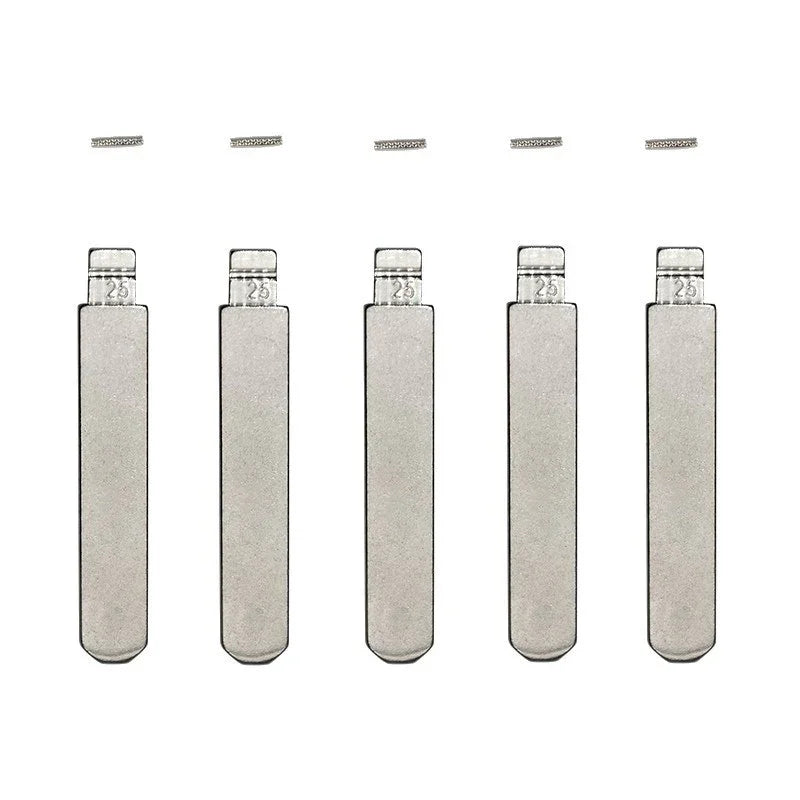 Honda HON66/HO01 - Flip Key Blade w/Roll Pins for Xhorse Remotes (5 Pack)