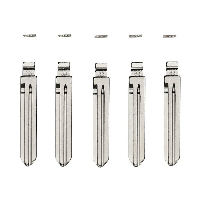 Hyundai/Kia HY15 - Flip Key Blade w/Roll Pins for Xhorse Remotes (5 Pack)