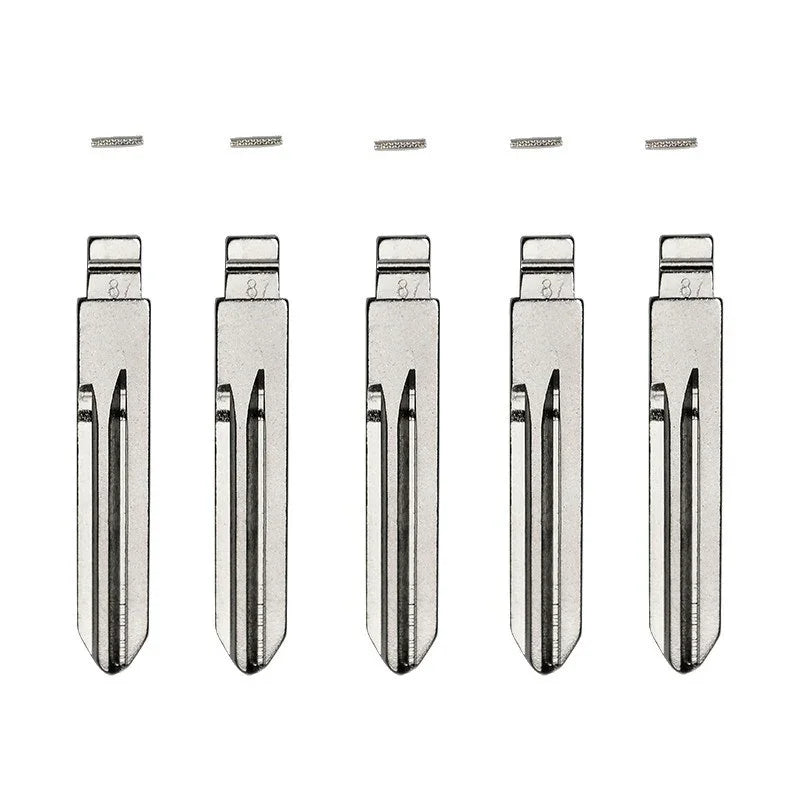 GM B106 - Flip Key Blade w/Roll Pins for Xhorse Remotes (5 Pack)