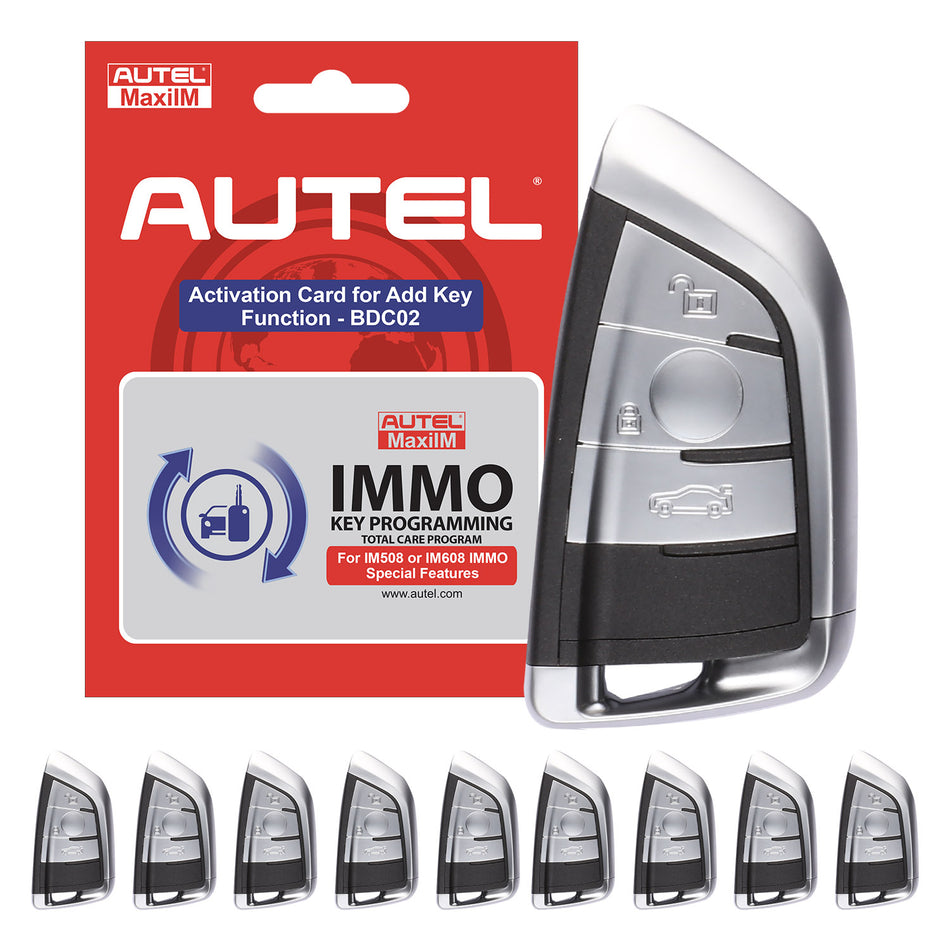 Autel IKEY BMW G-Chassis 3-Button Key Bundle (IKEYBRAZ3T)
