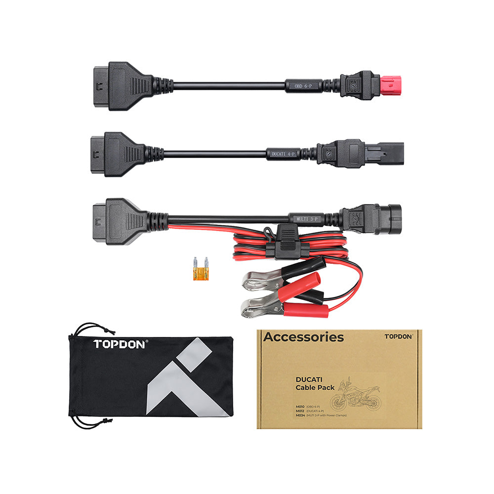 TOPDON - Ducati Cable Pack - TopScan Moto diagnostic cable