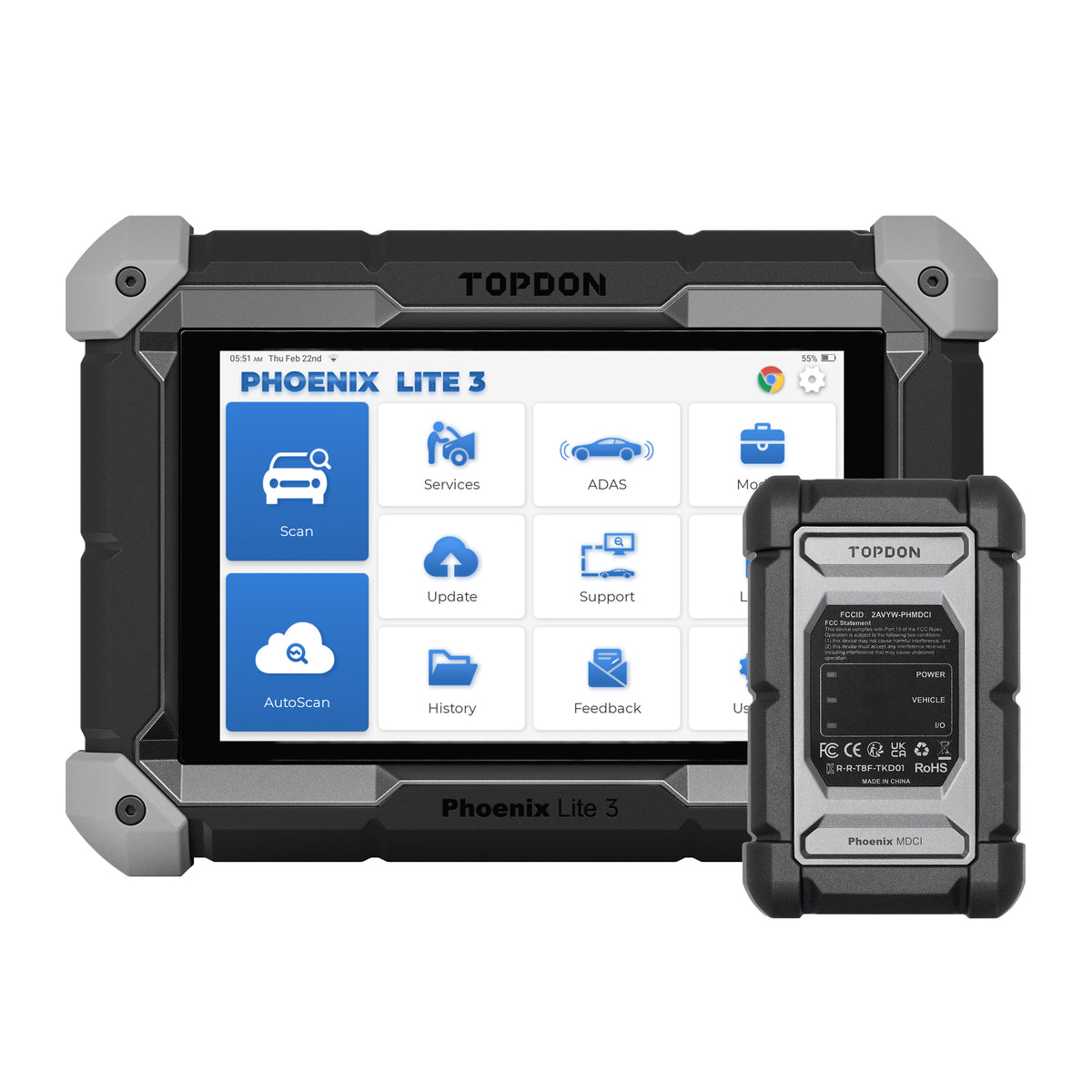 TOPDON - Phoenix Lite 3 diagnostic scanner