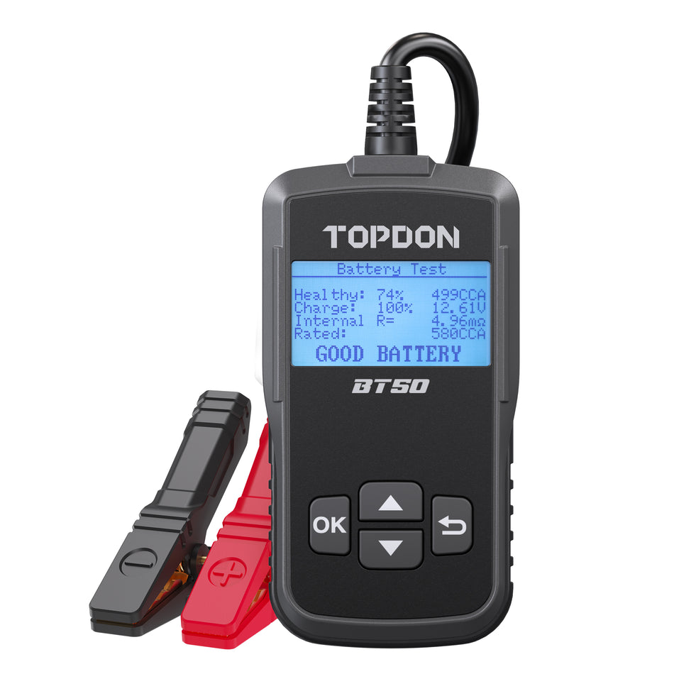 TOPDON BT50 Bluetooth Battery Tester