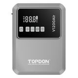 TOPDON V1200 Jump Starter with Air Compressor