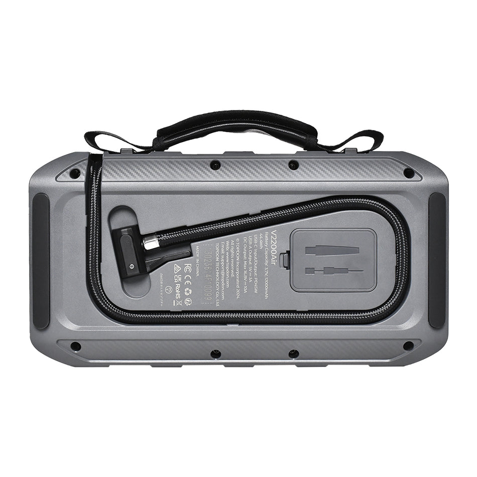 TOPDON V2200 Jump Starter with Air Compressor