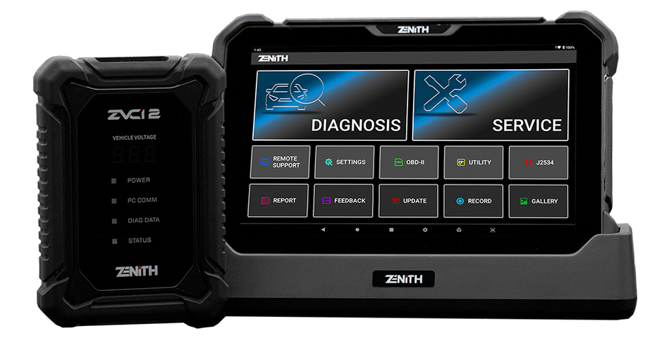 EZDS Zenith Z7 Standard Kit - Professional Diagnostic Scan Tool