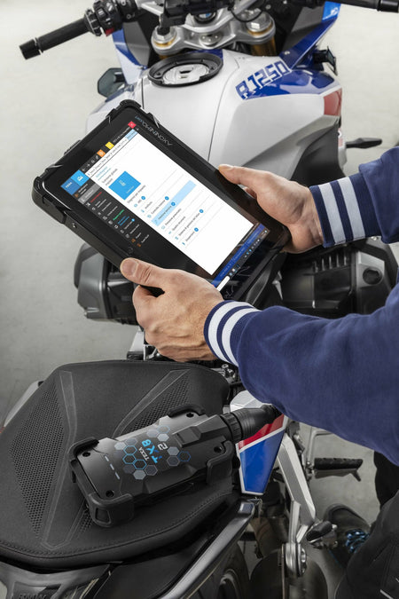 TEXA AXONE Nemo Light Bike with TXB2 - Essential Case in use