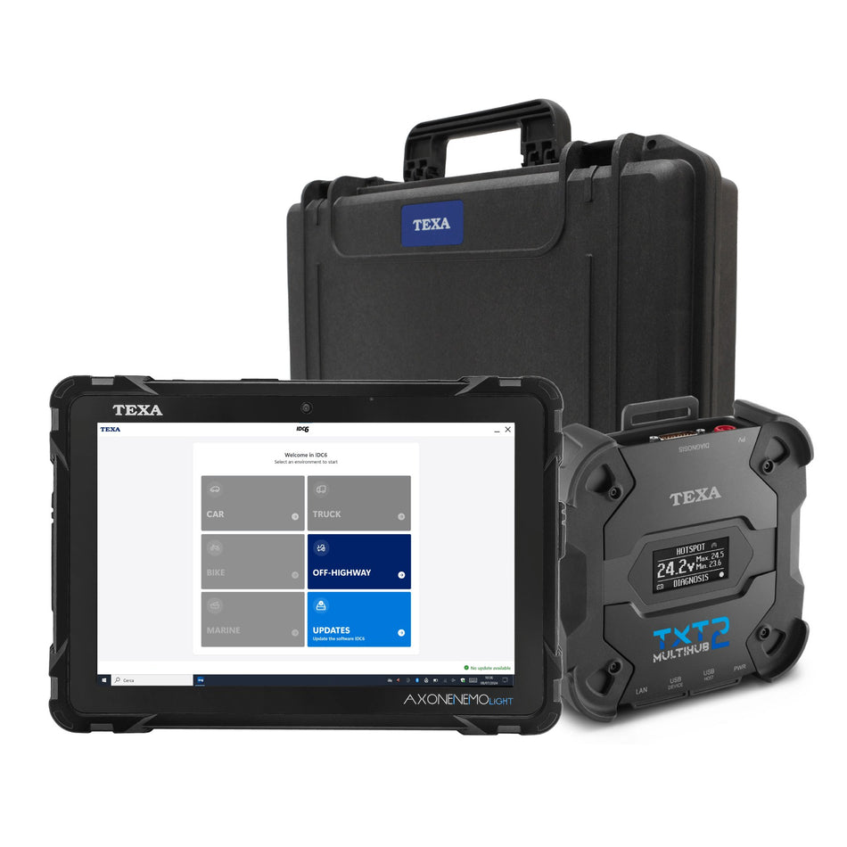 TEXA AXONE Nemo Light OHW with Multihub 2 - package contents