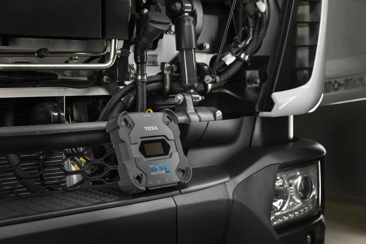 TEXA AXONE Voice TRUCK with Multihub 2 in use