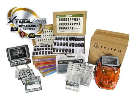 Xtool Usa - Complete Key Making System Programmer Triton Cutting Machine Blades Heads Transponders