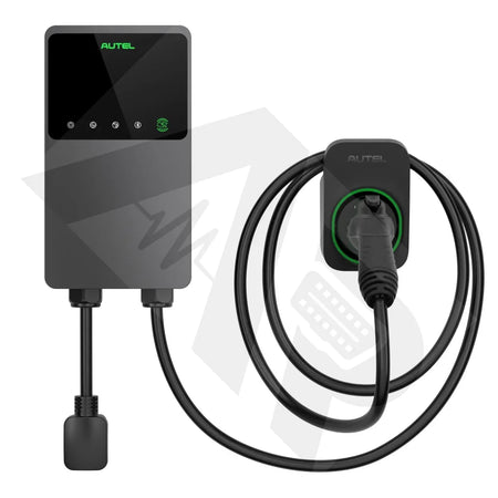 Autel Maxicharger Level 2 40A Ev Charging Station With Side Holster Nema 14-50 Charger