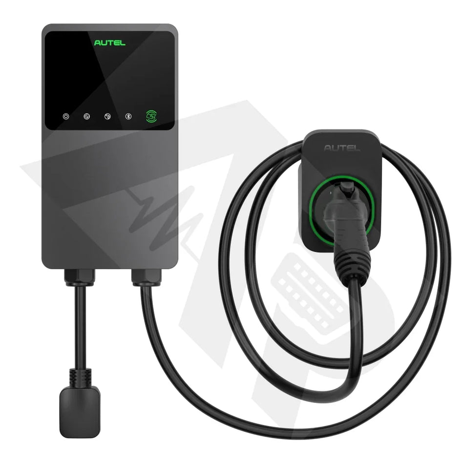 Autel Maxicharger Level 2 40A Ev Charging Station With Side Holster Nema 14-50 Charger