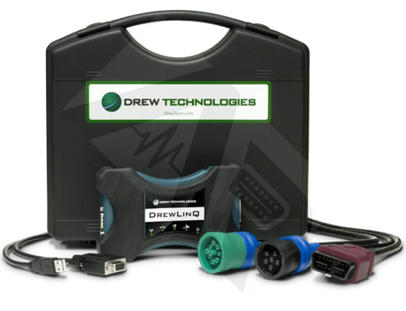 Drewtech Cardaq+3 Bluetooth Master Bundle W/ Drewlinq Med & Heavy Coverage J2534: Doip: