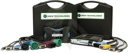 Drewtech Cardaq+3 Bluetooth Master Bundle W/ Drewlinq Med & Heavy Coverage J2534: Doip: