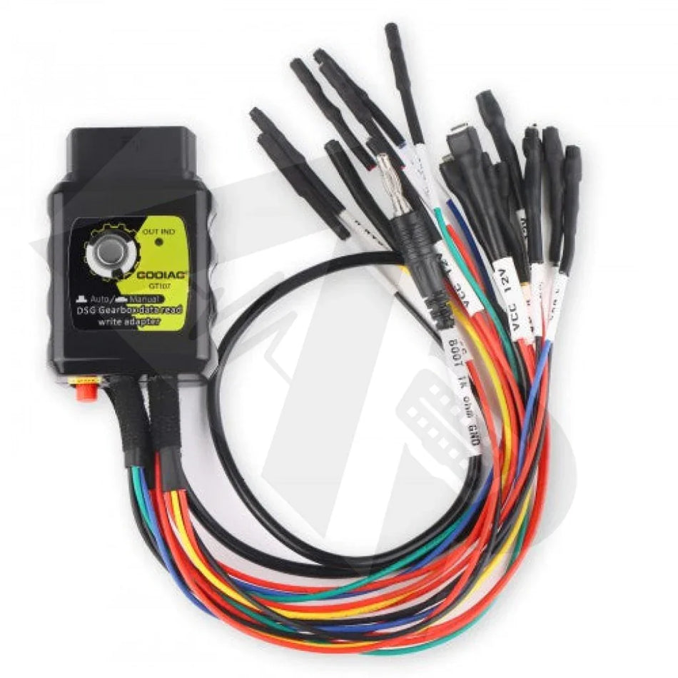 Godiag Gt107 - Obd2 Dsg Gearbox Adapter (Dq250 Dq200 Vl381 Vl300 Dq500 Dl501) Breakout Box