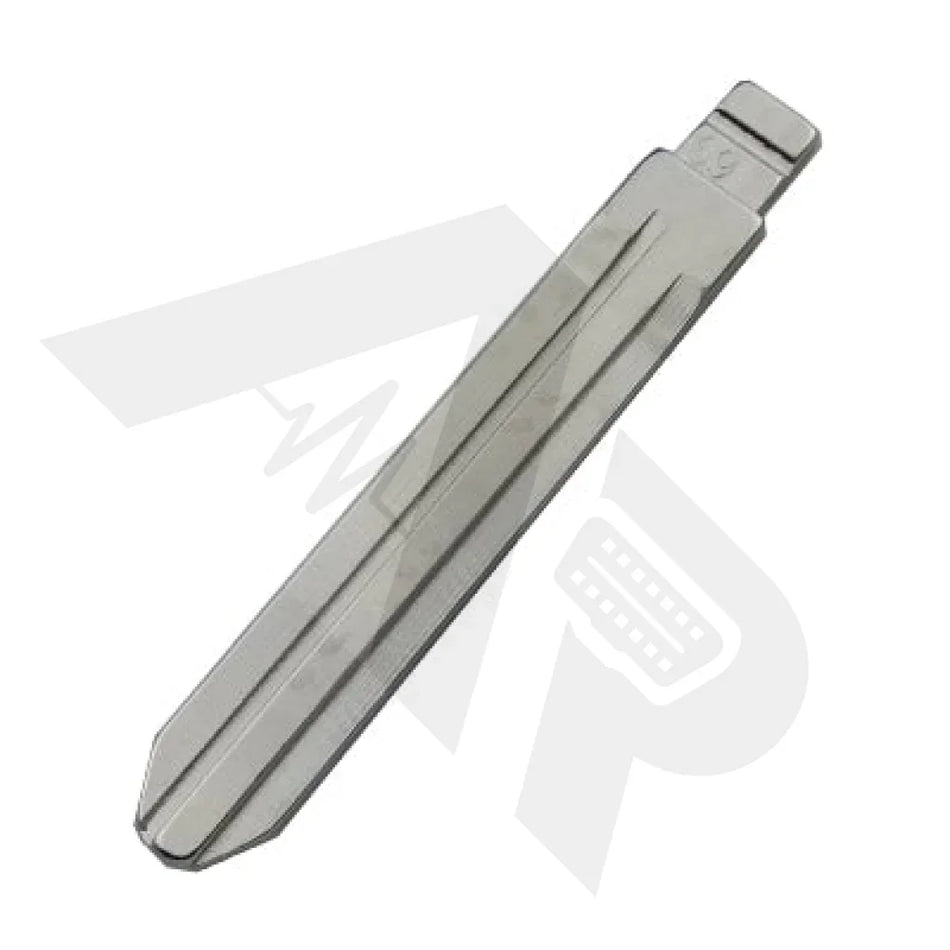 Key Blade: 02# - Toy43 Toy47 Toyota Blade For Xhorse & Keydiy Universal Remotes (Pack Of 10X) Blades