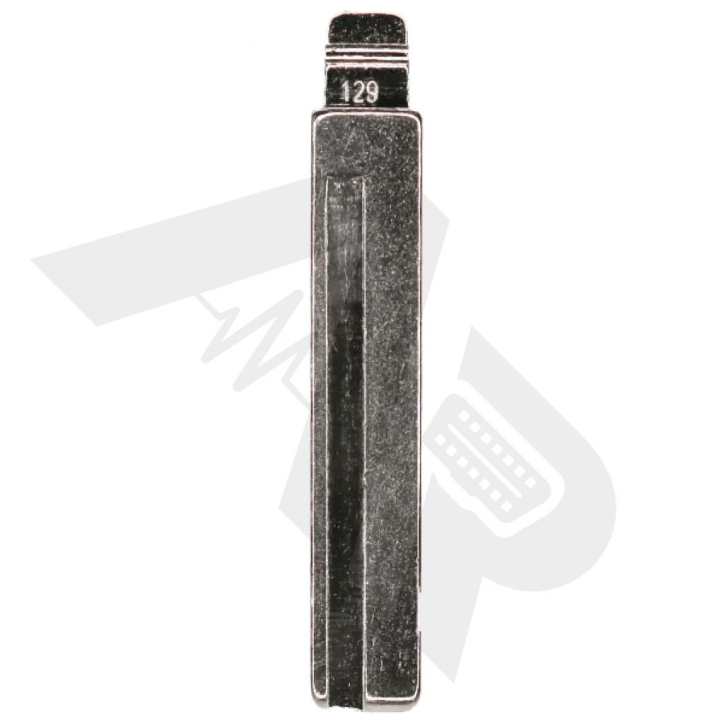 Key Blade: 129# - Hy18 Hyundai/kia Blade For Xhorse & Keydiy Universal Remotes (Pack Of 10X) Blades