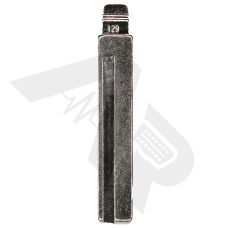 Key Blade: 129# - Hy18 Hyundai/kia Blade For Xhorse & Keydiy Universal Remotes (Pack Of 10X) Blades