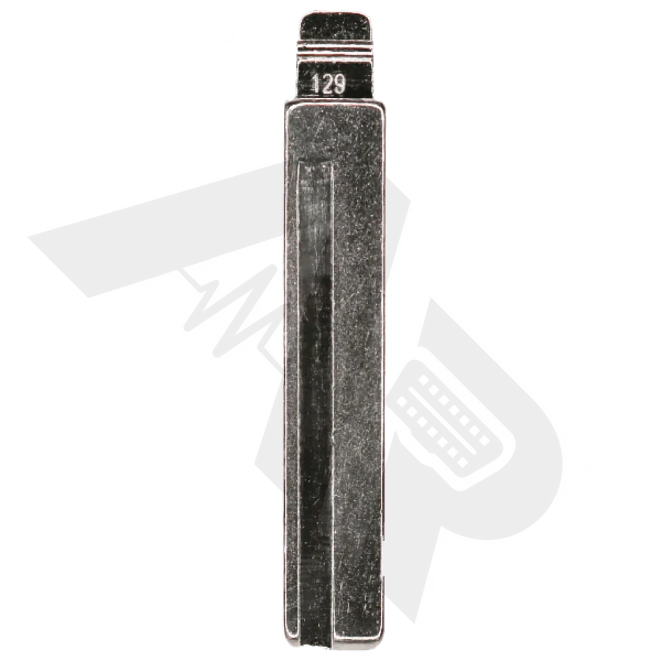 Key Blade: 129# - Hy18 Hyundai/kia Blade For Xhorse & Keydiy Universal Remotes (Pack Of 10X) Blades