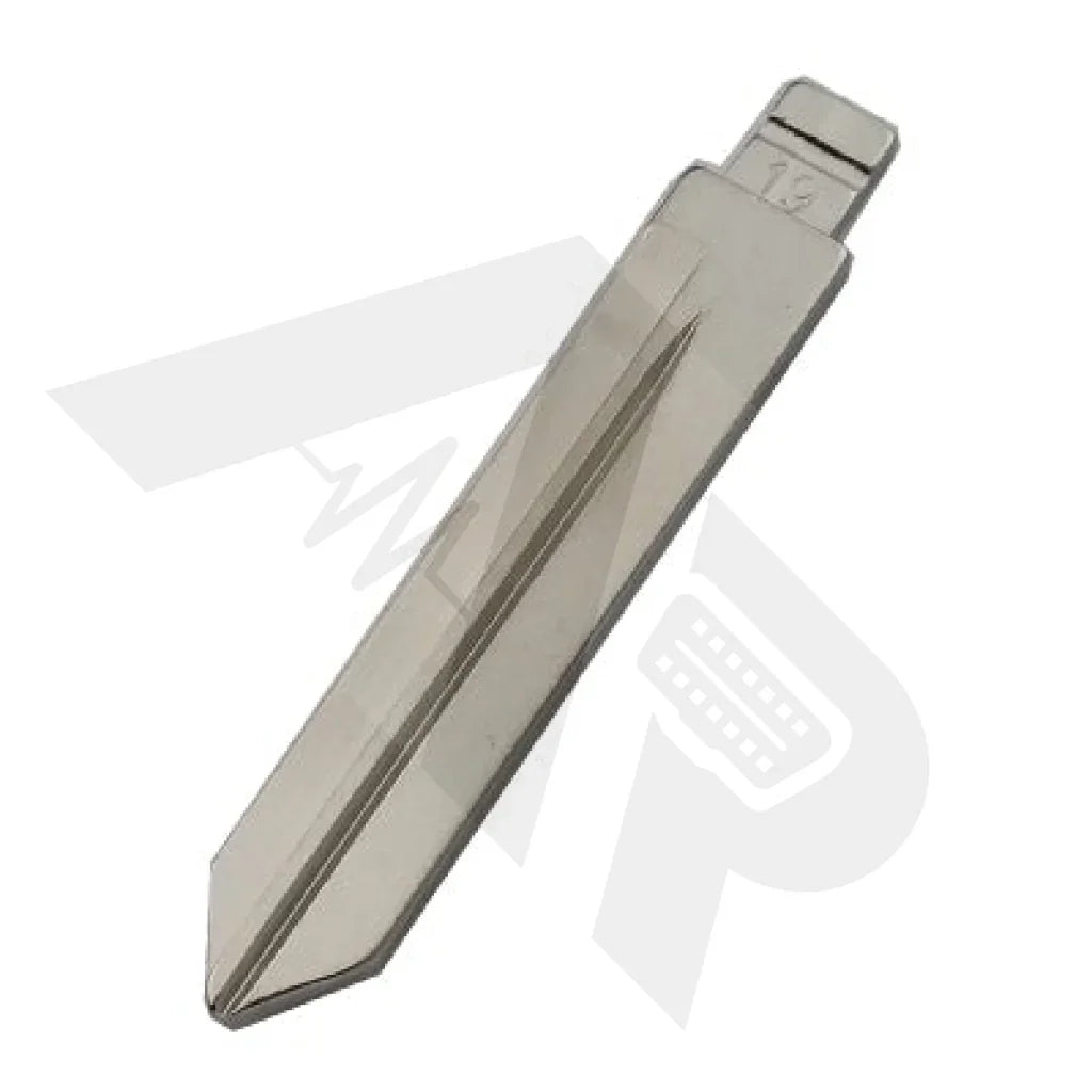 Key Blade: 19# - Fo38 H75 Ford Blade For Xhorse & Keydiy Universal Remotes (Pack Of 10X) Blades