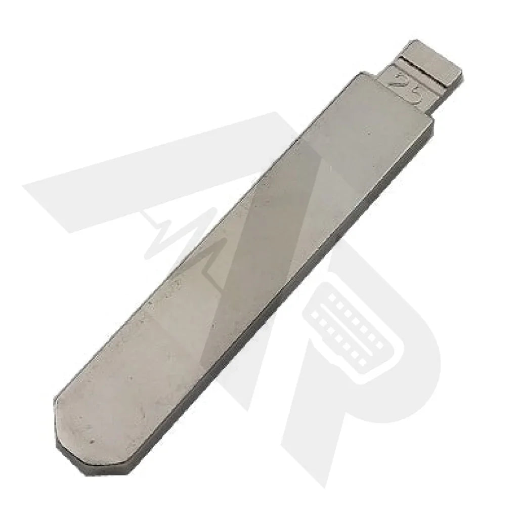 Key Blade: 25# - Hon66 Honda Blade For Xhorse & Keydiy Universal Remotes (Pack Of 10X) Blades