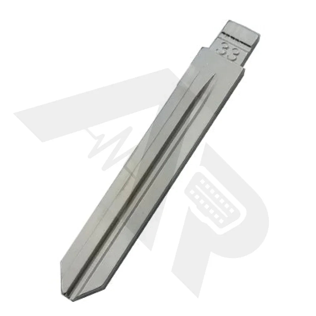 Key Blade: 33# - Hyn14R Hyundai/kia Blade For Xhorse & Keydiy Universal Remotes (Pack Of 10X) Blades