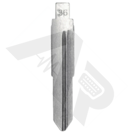 Key Blade: 36# - Hy16 Hyundai/kia Blade For Xhorse & Keydiy Universal Remotes (Pack Of 10X) Blades