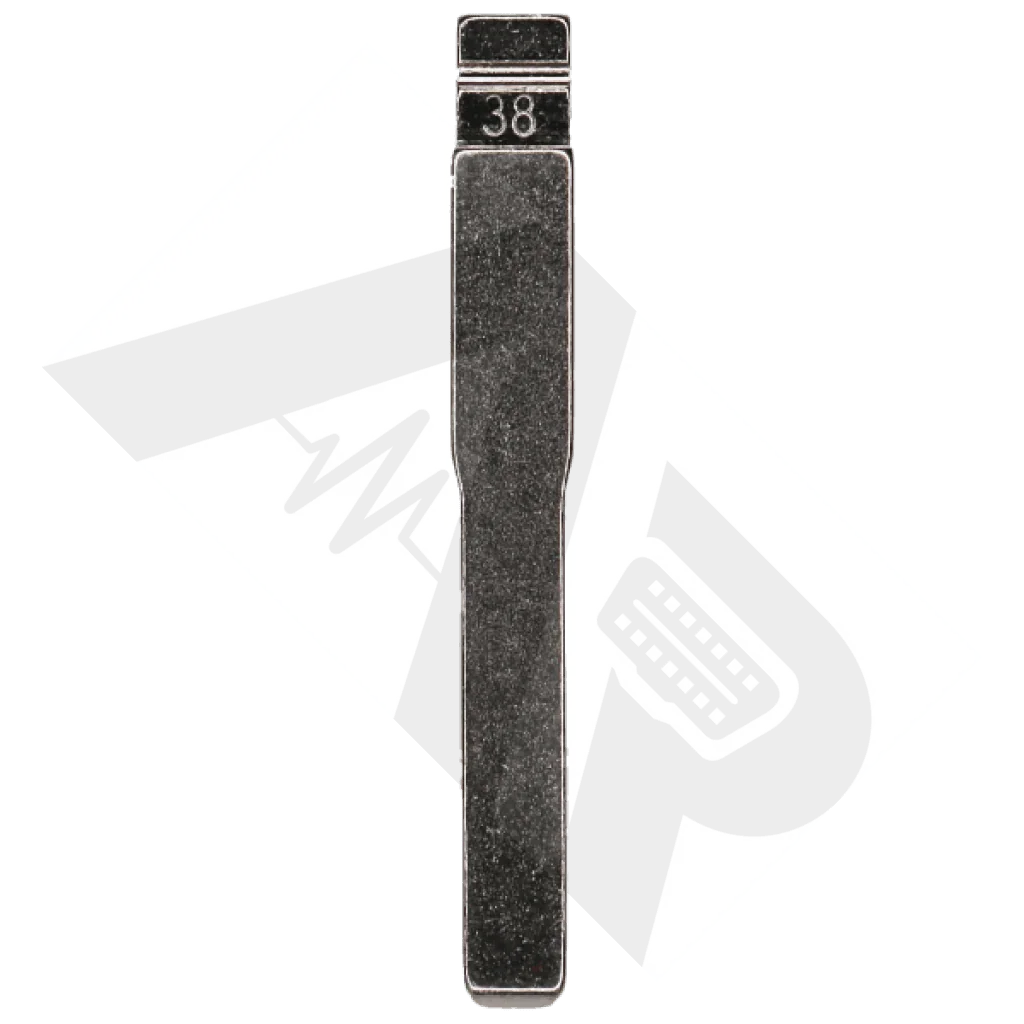 Key Blade: 38# - Hu101 Ford Blade For Xhorse & Keydiy Universal Remotes (Pack Of 10X) Blades