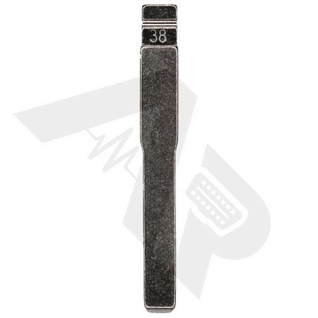 Key Blade: 38# - Hu101 Ford Blade For Xhorse & Keydiy Universal Remotes (Pack Of 10X) Blades