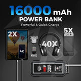 Topdon 2000A Peak Battery Jump Starter For Up To 8L Gas/6L Diesel Engines Vehicle Starters