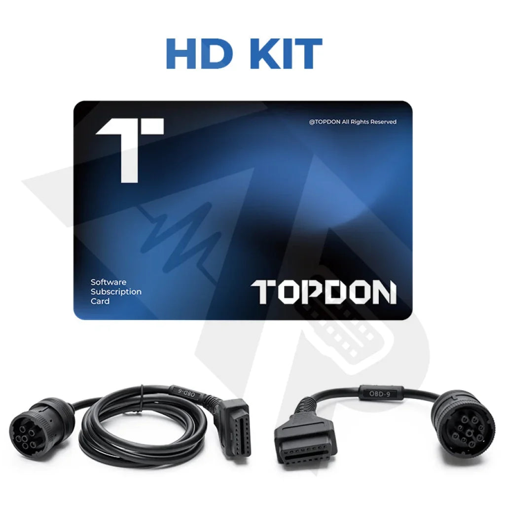 TOPDON Heavy-Duty Software & Cable Set