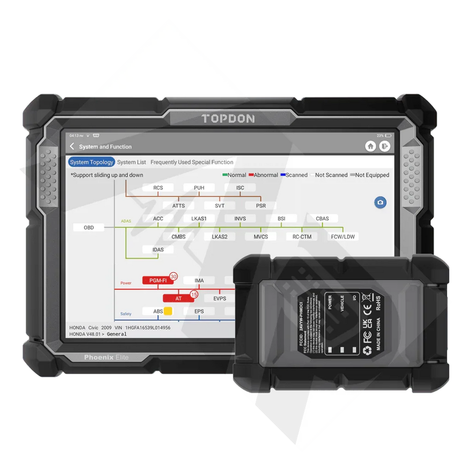 Topdon Phoenix Elite: Professional Automotive Diagnostic Scan Tool Tools
