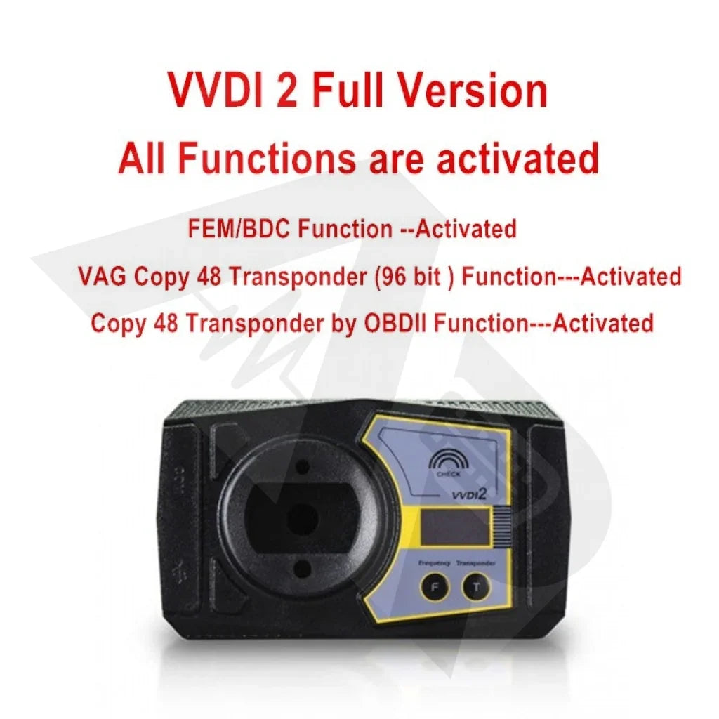 Xhorse Vvdi2 Commander Key Programmer (Full Authorization - Vw / Audi Porsche Bmw Psa) Tools